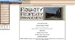 Desktop Screenshot of prioritypm.net