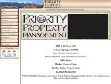 Tablet Screenshot of prioritypm.net